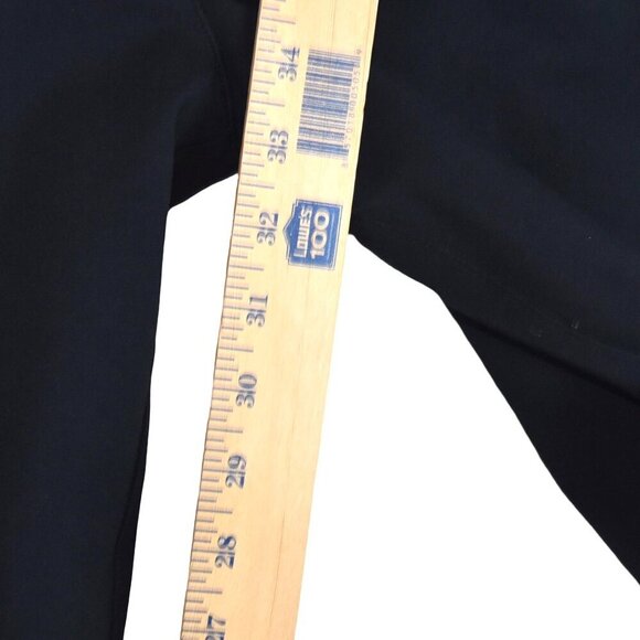 Betabrand Boot Cut Wider Legs Classic Dress Yoga Pant L Long Black Trousers - Picture 7 of 9